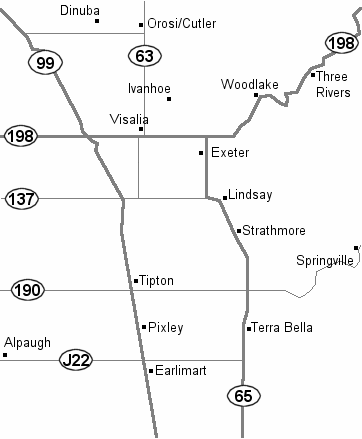 Tulare County Appraisals, Lindsay, Ivanhoe, Visalia home appraisals, Three Rivers, Strathmore, Springville, Terra Bella, Pixley, Earlimart, Tipton